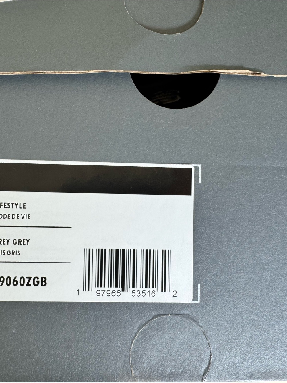 New Balance Women’s Grey Grey Suede Sneakers - Picture 8 of 8